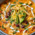 Creamy Chicken Enchilada Soup 6