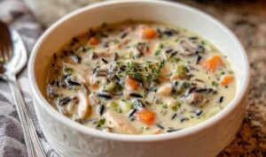 Creamy Wild Rice Soup recipe
