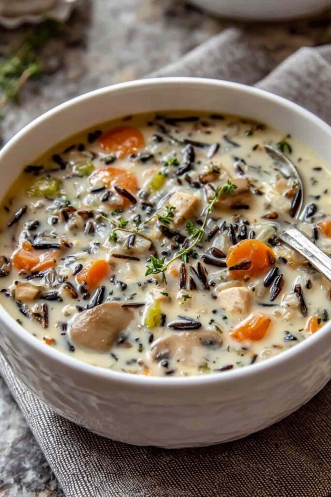 Creamy Wild Rice Soup recipe 2