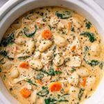 Crockpot Chicken Gnocchi Soup
