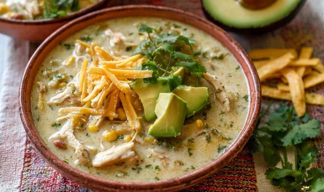 Green Chicken Enchilada Soup 1