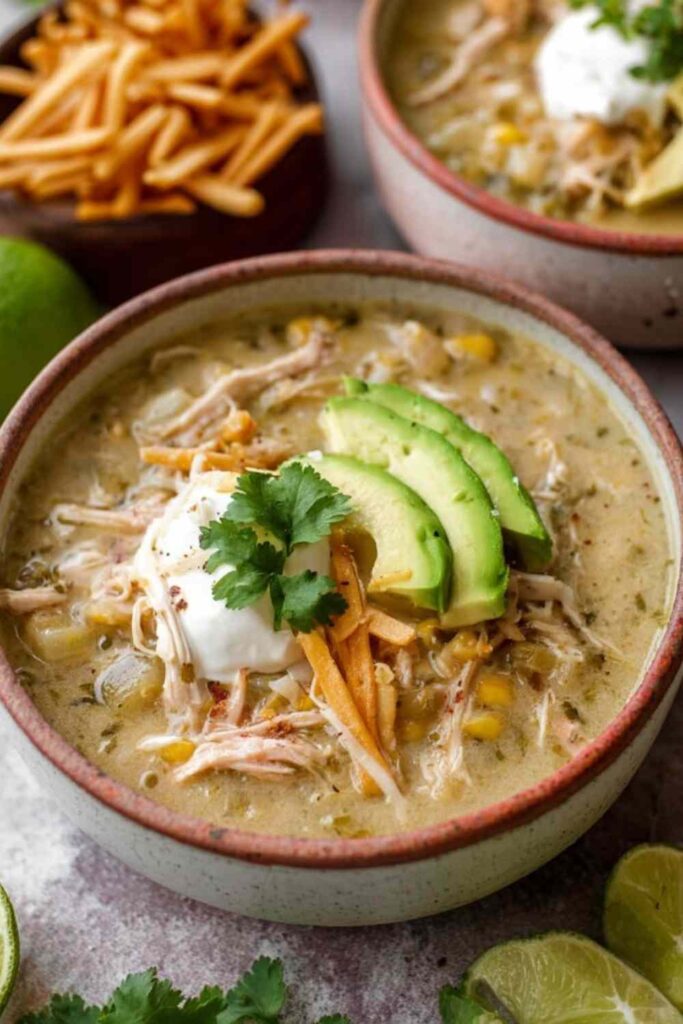 Green Chicken Enchilada Soup 4 Green Chicken Enchilada Soup 2