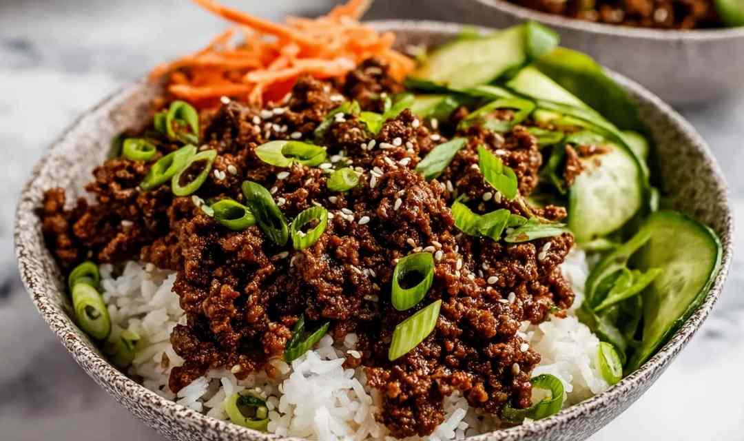 Ground Beef Bulgogi