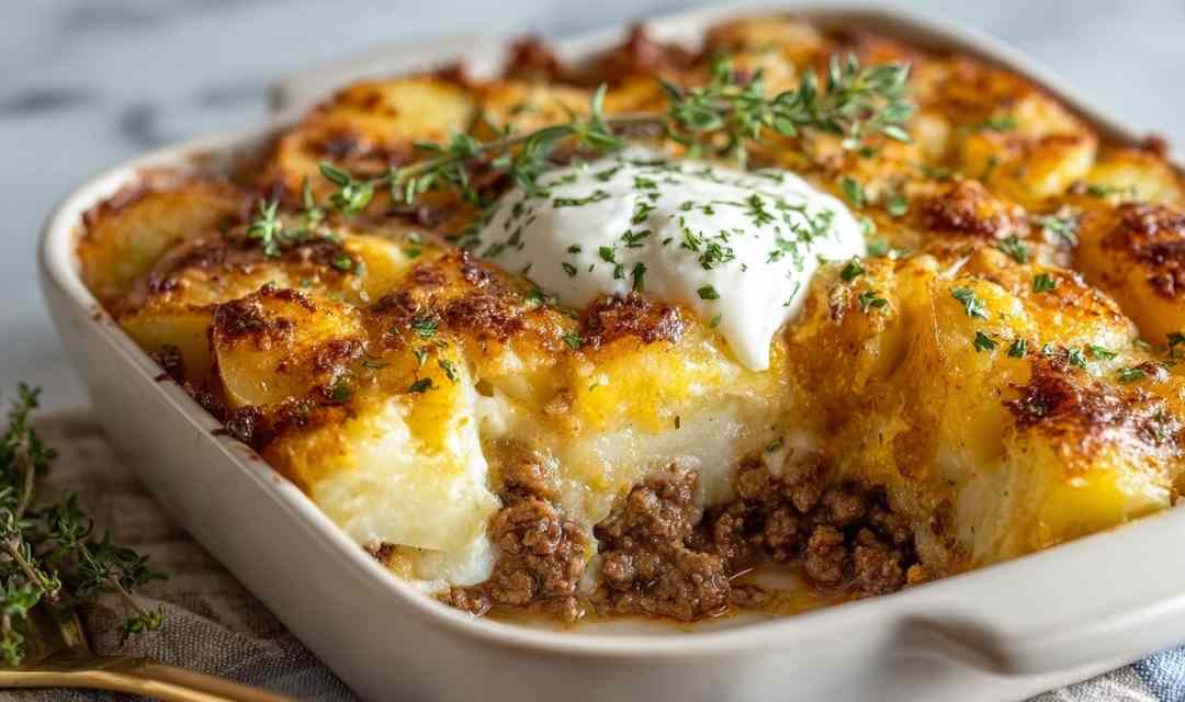 Ground Beef Potatoes Casserole