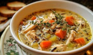 Hearty Chicken and Wild Rice Soup