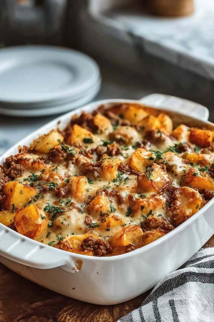 Hobo Casserole Ground Beef