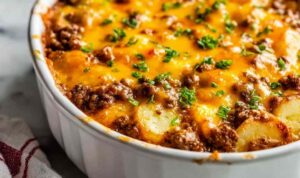 Hobo Casserole Ground Beef