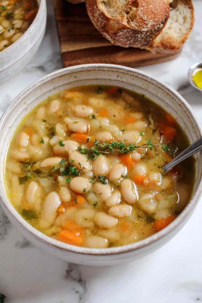 Italian White Bean Soup 2