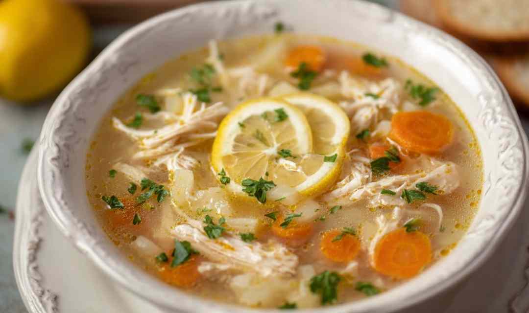 Lemon Chicken Soup Recipe