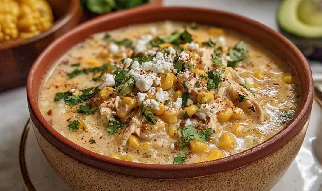 Mexican Street Corn White Chicken Chili