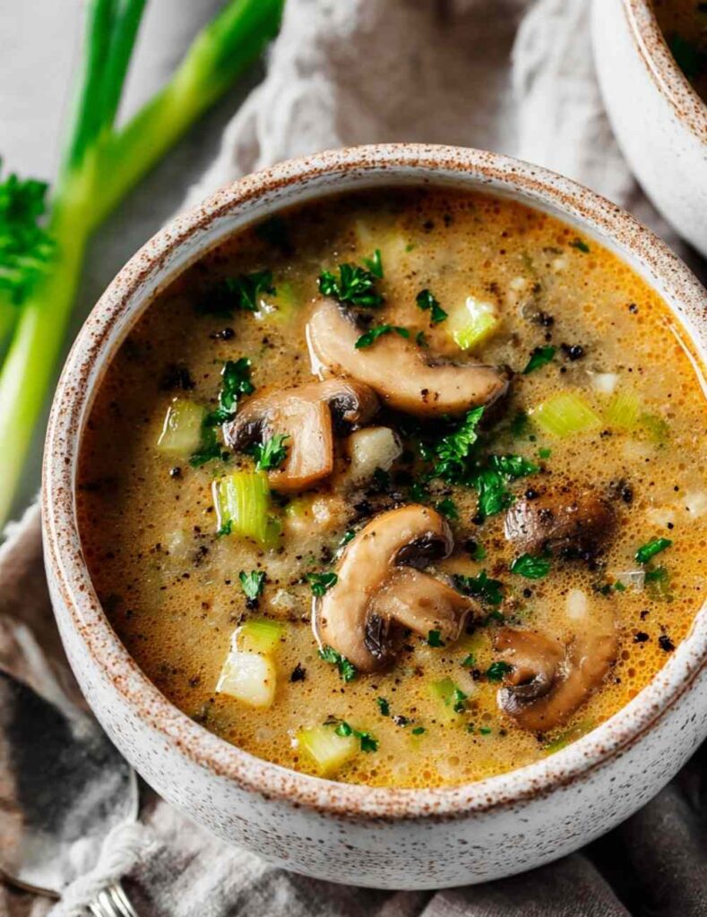 Mushroom Leek Soup Recipe 4 Mushroom Leek Soup Recipe