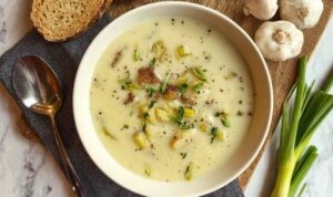 Rustic Potato Leek Soup