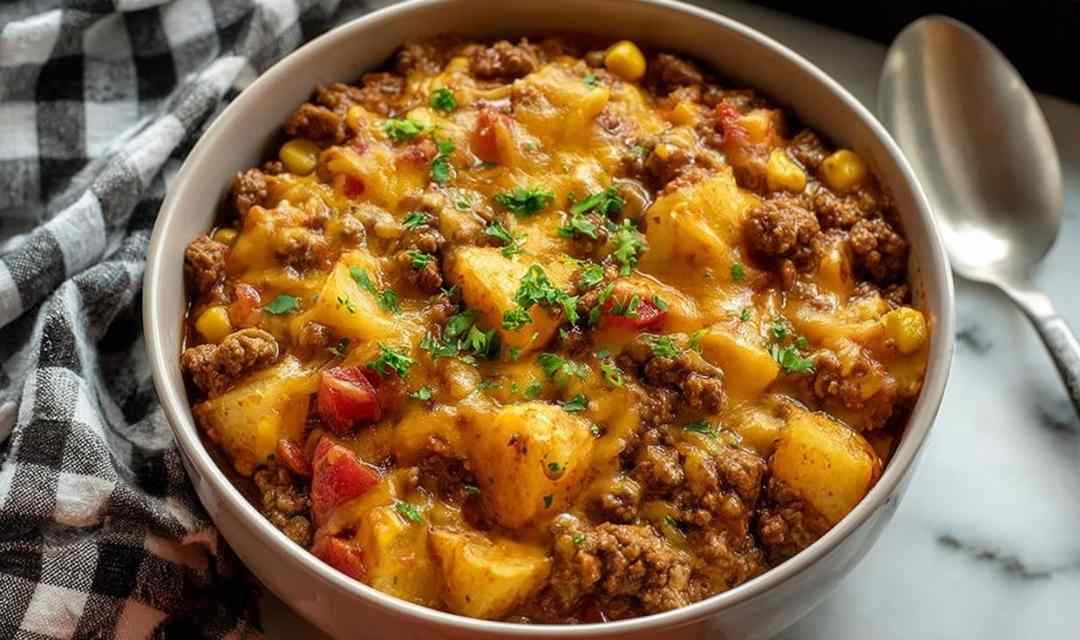 Slow Cooker Cowboy Casserole