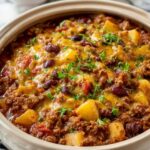Slow Cooker Cowboy Casserole 3