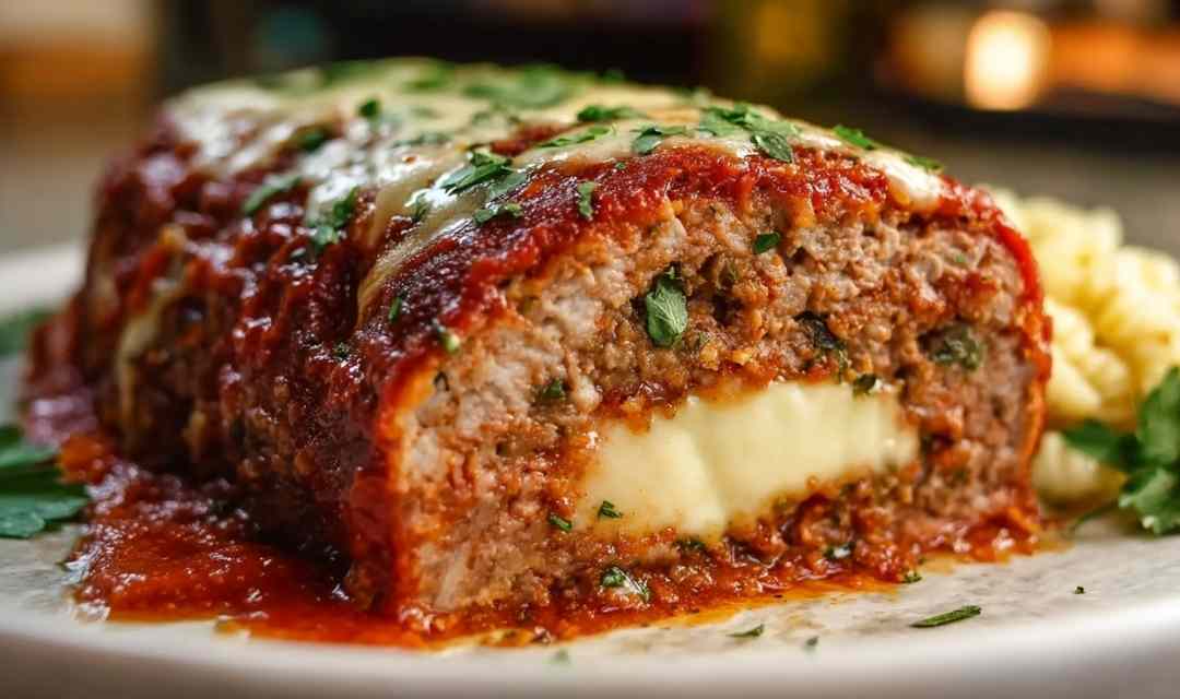 Stuffed Italian Meatloaf