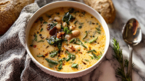 Tuscan White Bean Soup recipe