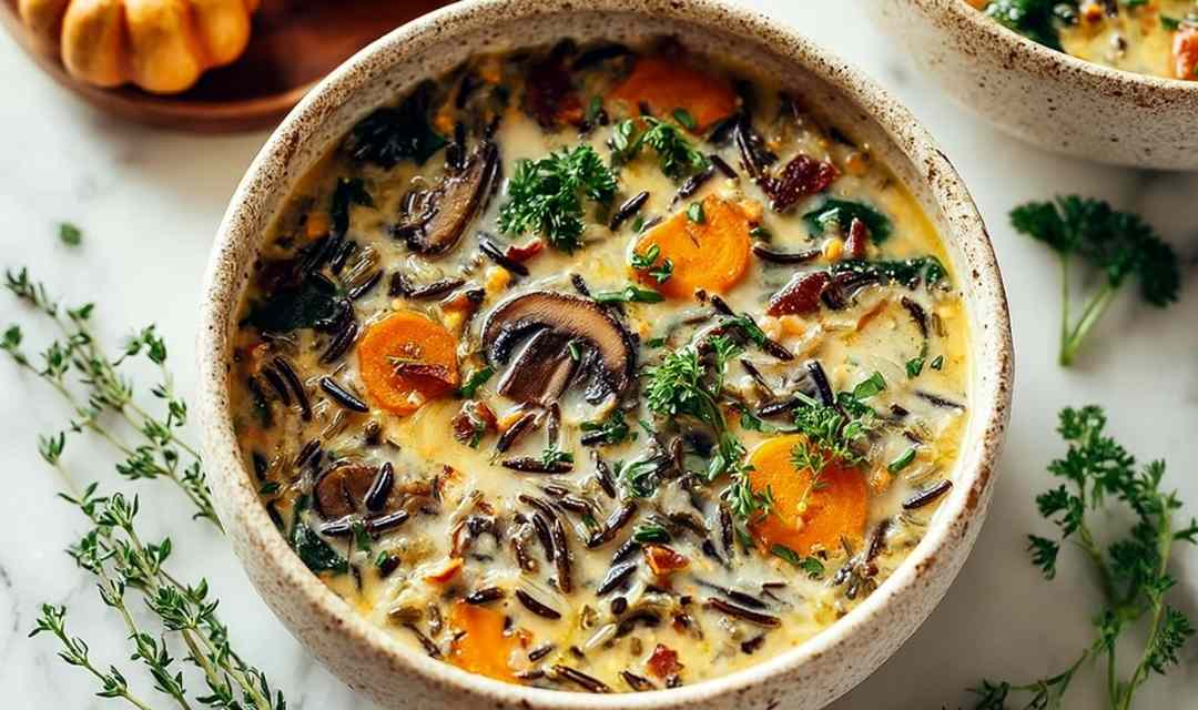 Autumn Wild Rice Soup