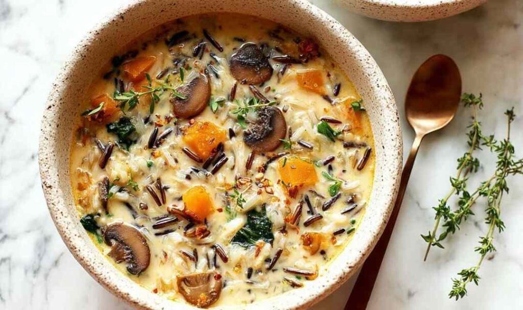 Autumn Wild Rice Soup