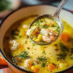 Avgolemono Greek Soup