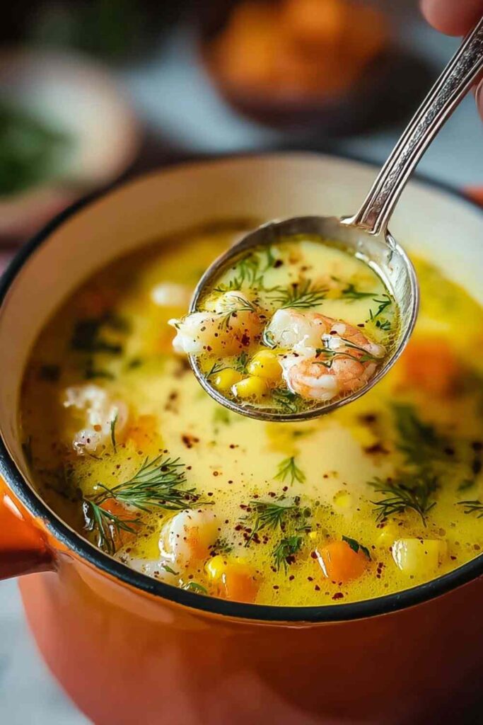 Avgolemono Greek Soup