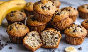 Banana Protein Muffins