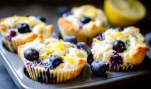 Blueberry and Lemon Zest Cottage Cheese Bites
