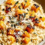 Butternut squash risotto