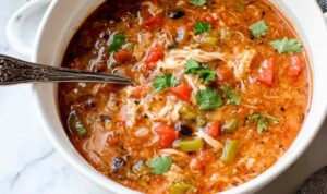 Chicken Fajita Soup