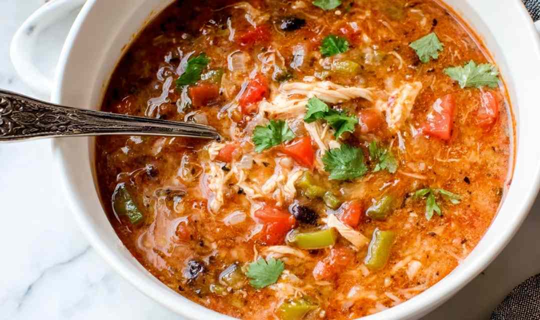 Chicken Fajita Soup