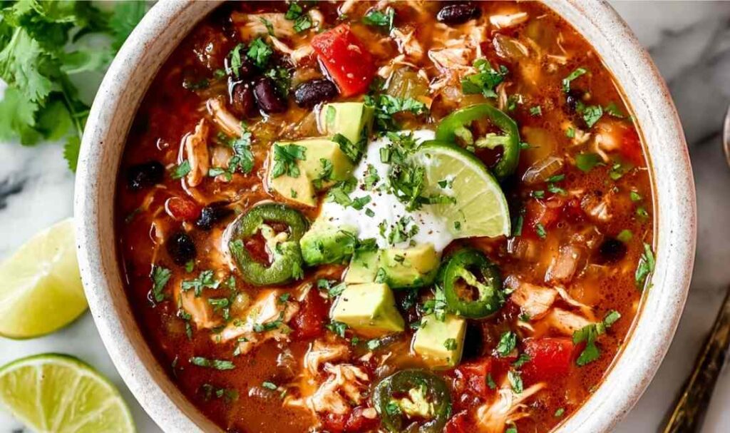 Chicken Fajita Soup
