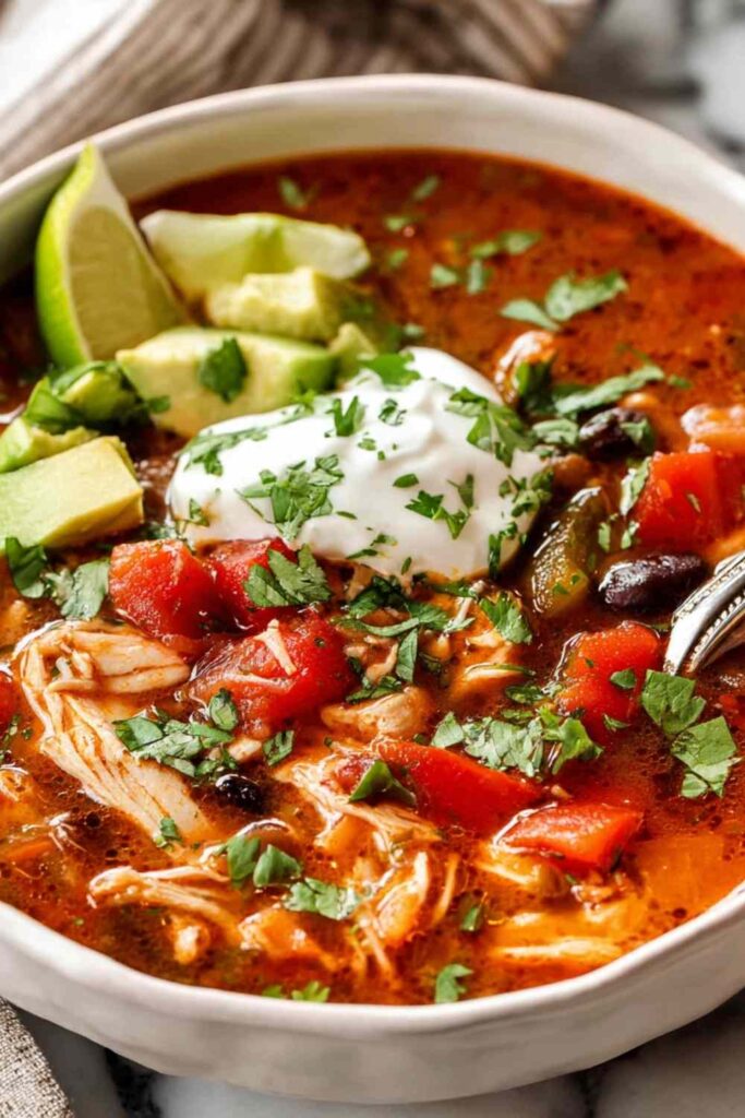Chicken Fajita Soup