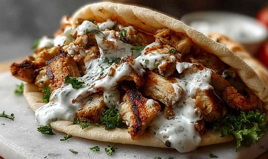 Chicken Shawarma with Garlic Sauce