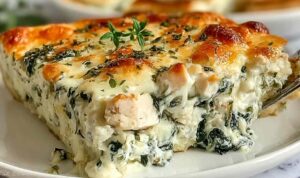 Chicken Spinach Casserole