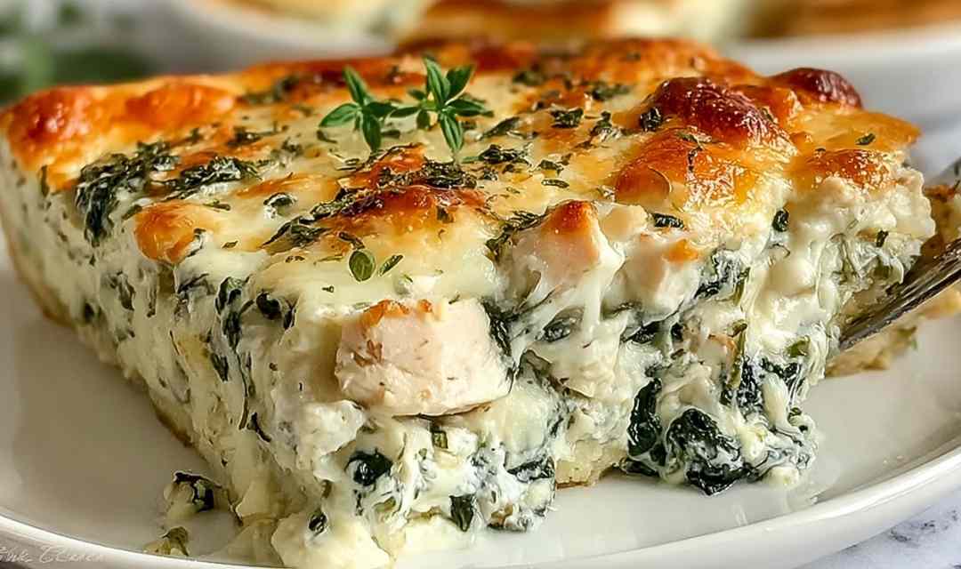 Chicken Spinach Casserole