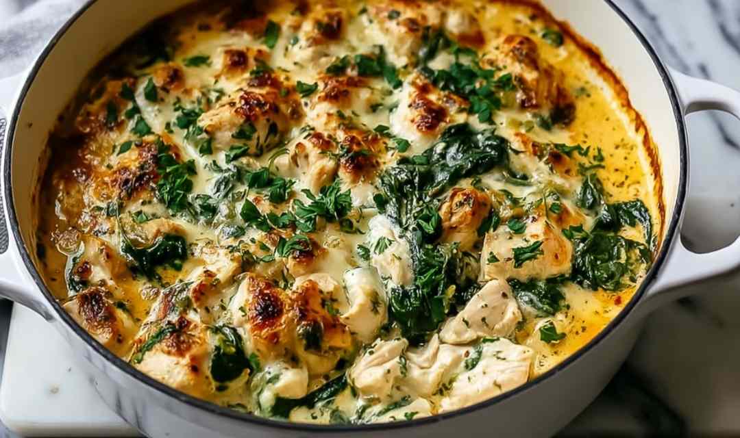 Chicken and Spinach Casserole