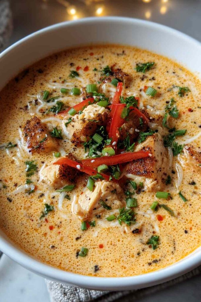 Creamy Cajun Chicken Soup