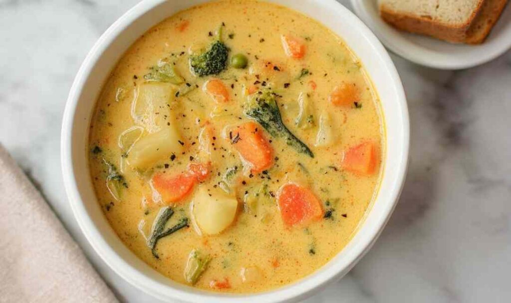 Creamy Vegetable Soup 2