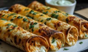 Crispy Chicken Taquitos