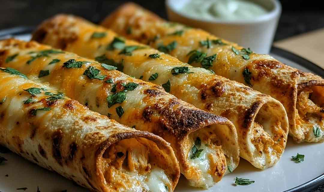 Crispy Chicken Taquitos