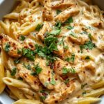 Crock Pot Creamy Cajun Chicken Pasta