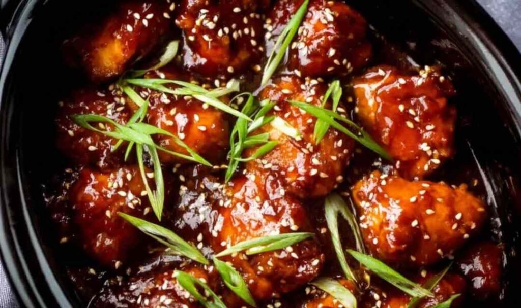 Crock Pot Honey Garlic Chicken