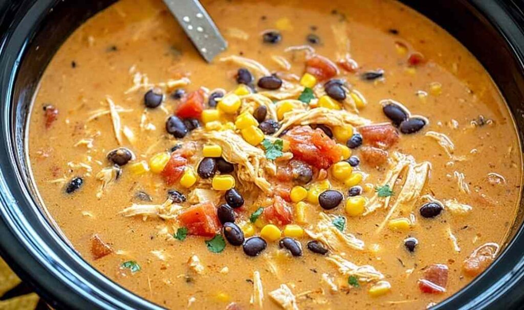 Crockpot Chicken Tortilla Soup 5 Crockpot Chicken Tortilla Soup