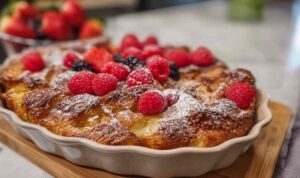 Croissant French Toast Bake