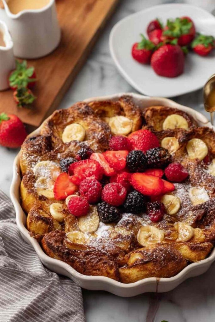 Croissant French Toast Bake