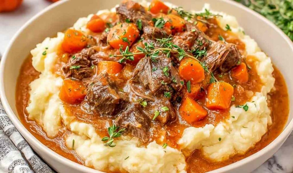 Fall Apple Cider Stew Mash