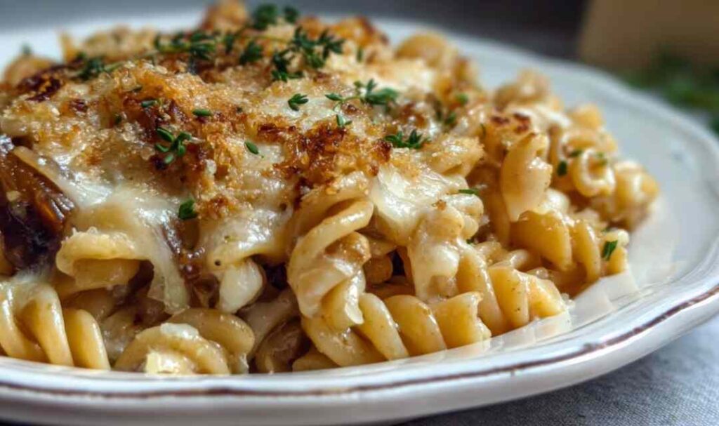 French Onion Soup Pasta 5