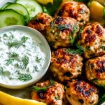 Greek Chicken Meatballs