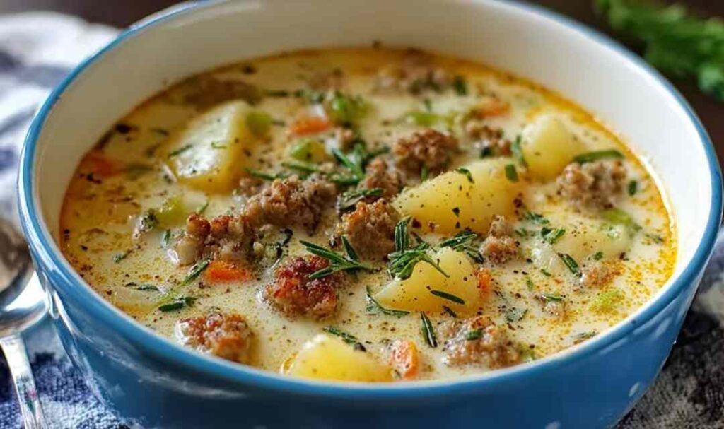 Hearty Sausage Potato Soup