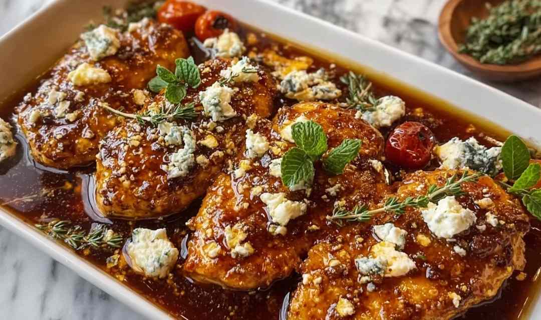 Hot Honey Feta Chicken