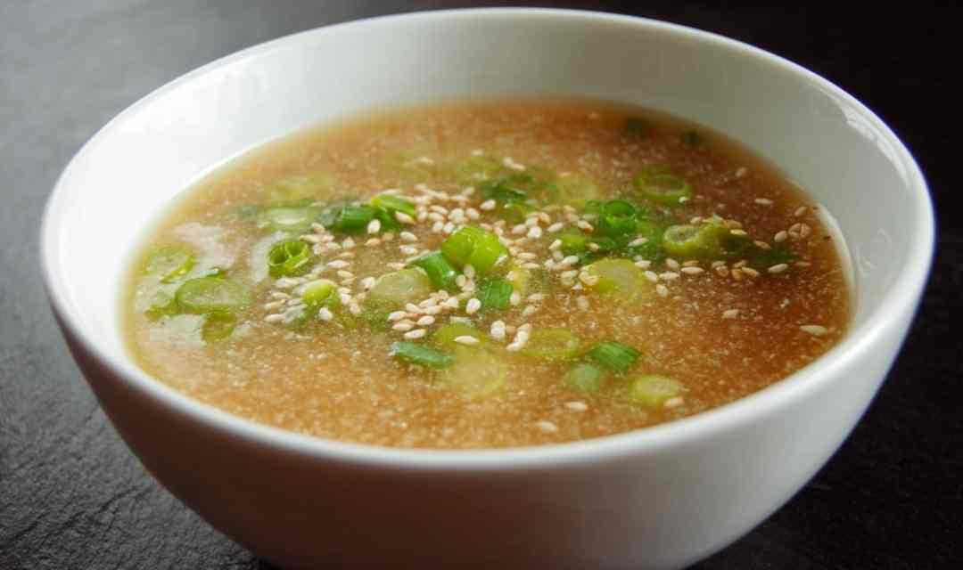 Lemon Ginger Miso Soup